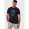 T-shirt homme avec imprimé tête de mort KAPORAL