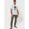 T-shirt homme avec imprimé tête de mort KAPORAL