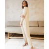 Pantalon femme DAFINA beige GRACE&MILA