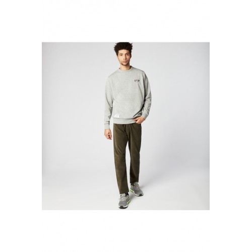 Sweat homme gris, col rond SERGE BLANCO