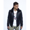 Blouson en cuir noir homme MIRAGE DAYTONA