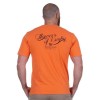 Tee-shirt hommes, orange à manches courtes RUCKFIELD