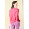 Pull femme, 100% cachemire, rose, col v LES TRICOTS DE LEA