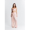 Pantalon taille haute fluide rose MOLLY BRACKEN