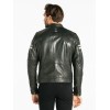 Blouson cuir homme Daytona kaki