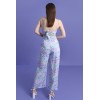 PANTALON IMPRIME TAILLE HAUTE LILI SIDONIO