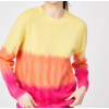 Pull femme col rond tie and dye 100% cachemire LTDL