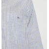 Chemise homme bleue rayée en coton EDEN PARK