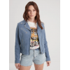 Blouson cuir femme BONITA bleu denim DAYTONA