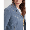 Blouson cuir femme BONITA bleu denim DAYTONA