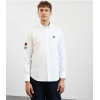 Chemise homme blanche à broderie XV de France EDEN PARK