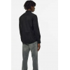 Chemise homme KAPORAL noire à manches longues