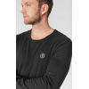 Pull homme Terry noir LE TEMPS DES CERISES