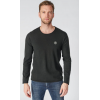 Pull homme Terry noir LE TEMPS DES CERISES