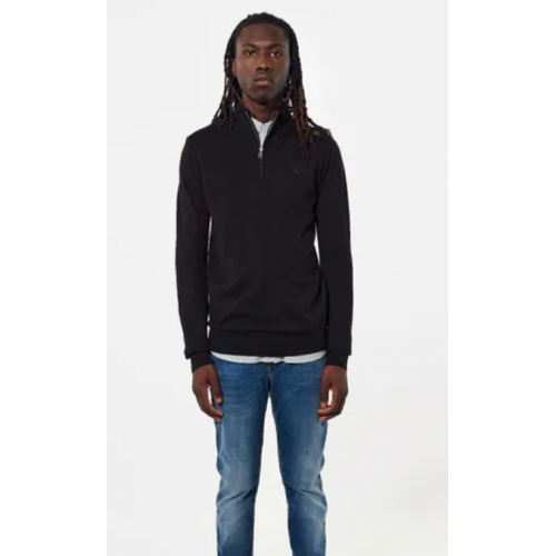 Pull homme ADA col camionneur noir KAPORAL