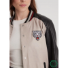 Bomber femme vintage noir et beige DAYTONA