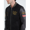 Teddy homme en cuir noir DAYTONA