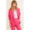 Blazer femme rose fushia 1 bouton MOLLY BRACKEN