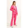 Blazer femme rose fushia 1 bouton MOLLY BRACKEN