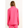 Blazer femme rose fushia 1 bouton MOLLY BRACKEN