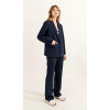 Blazer femme marine 1 bouton MOLLY BRACKEN