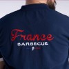 Polo homme Ruckfield à manches courtes France Barbecue bleu marine