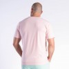 T-shirt homme à manches courtes tropical rugby Ruckfield rose