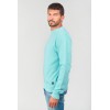 Sweat homme Varel bleu turquoise LE TEMPS DES CERISES