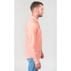 Chemise homme Rodes en lin mélangé saumon LTC