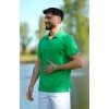 Polo homme en lin, vert LANCELOT LA MARINIERE FRANCAISE