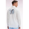 Chemise homme EDEN PARK blanc broderie 10 coupe droite