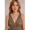 Robe longue, imprimé léopard MOLLY BRACKEN