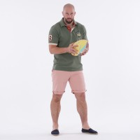 Polo à manches courtes Ruckfield Palm Beach kaki