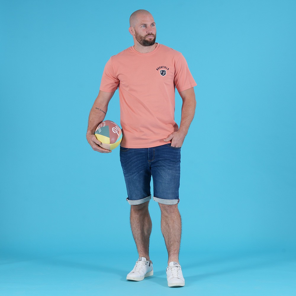T-shirt saumon à manches courtes Ruckfield Palm Beach