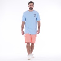 T-shirt bleu clair Ruckfield Kashmir