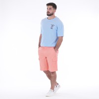 Bermuda homme cargo Ruckfield essentiel corail