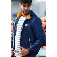 Blouson LA MARINIERE FRANCAISE coupe vent homme KARL BIS marine