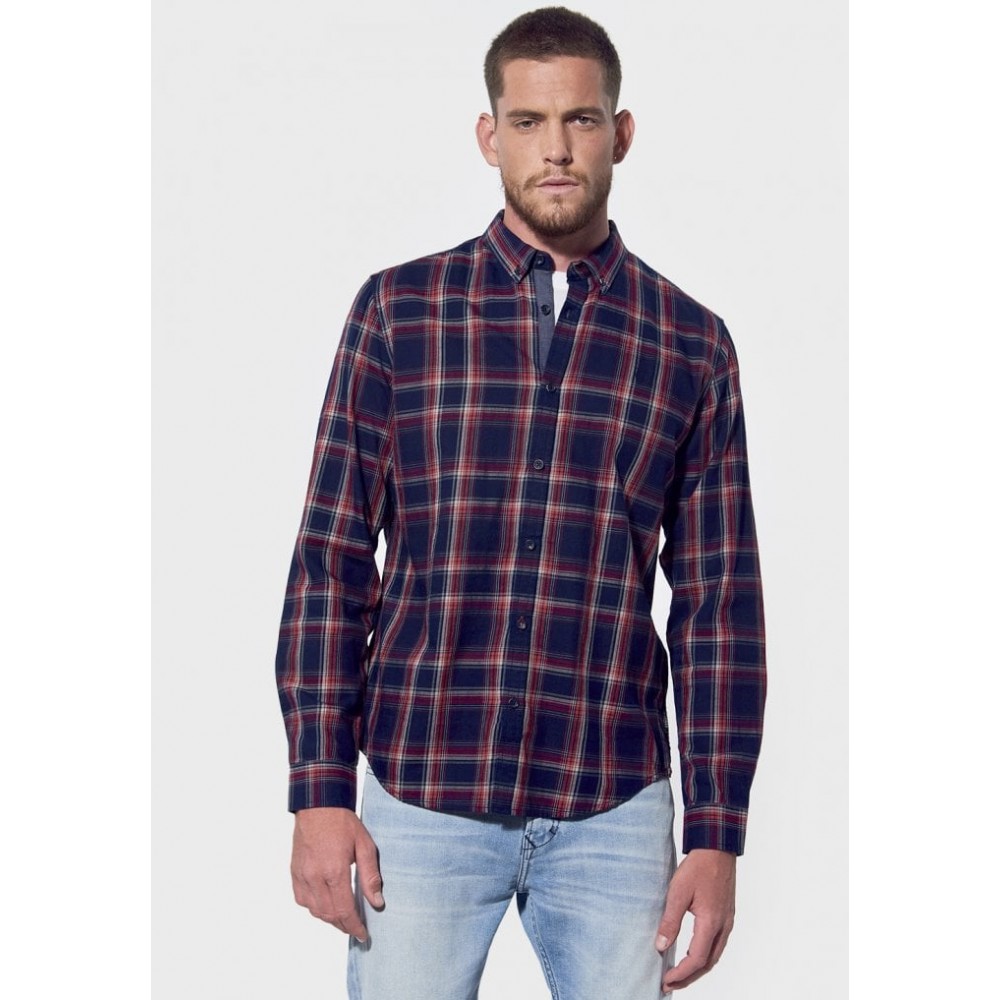 Chemise homme à carreaux régular KAPORAL