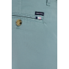 Bermuda chino en coton stretch vert amande EDEN PARK