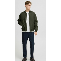 Blouson style bombers, homme kaki CASUAL FRIDAY