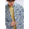 Chemise homme EDEN PARK popeline de coton grise imprimé floral