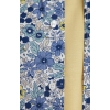 Chemise homme EDEN PARK popeline de coton grise imprimé floral