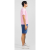 T-shirt homme EDEN PARK rose col V à manches courtes