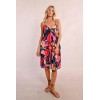 Robe asymétrique à imprimé coloré MOLLY BRACKEN