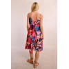 Robe asymétrique à imprimé coloré MOLLY BRACKEN