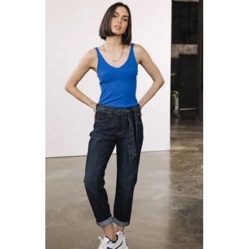 Jean femme boyfriend brut FREEMAN