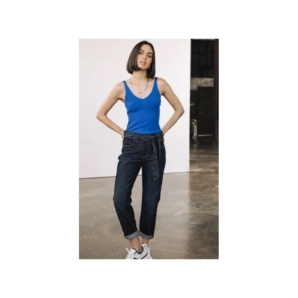 Jean femme boyfriend brut FREEMAN
