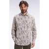 Chemise homme EDEN PARK à imprimé floral en coton marron
