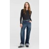 Jeans 400/28 wide leg Yavi taille haute bleu LE TEMPS DES CERISES