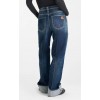 Jeans 400/28 wide leg Yavi taille haute bleu LE TEMPS DES CERISES